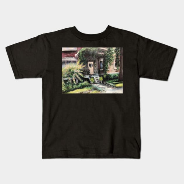 The B & B - A Lovely Place to Stay Kids T-Shirt by artdesrapides